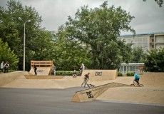 Скейтпарк в парке Горького - на международном уровне