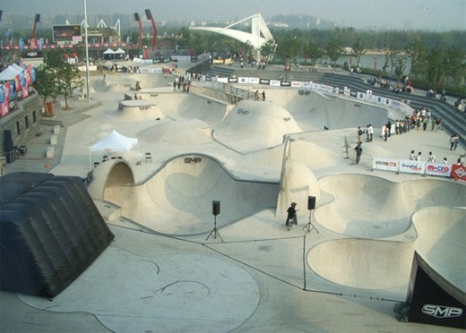 SMP Skatepark в Шанхае