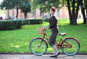 Модный велосипед — альтернатива самокату